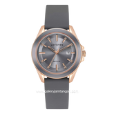 LOFOTEN F-2325L Sapphire Glass Grey Rosegold Silicone Strap